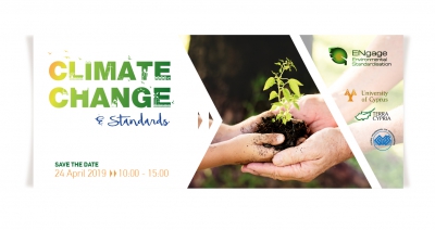 Climate change &amp; standards - SAVE-the-DATE